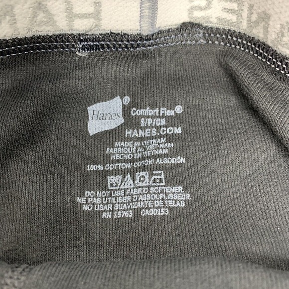 Hanes Mens Comfort Flex Boxer Briefs Size Small Black 7 Pack Tagless - Picture 3 of 6